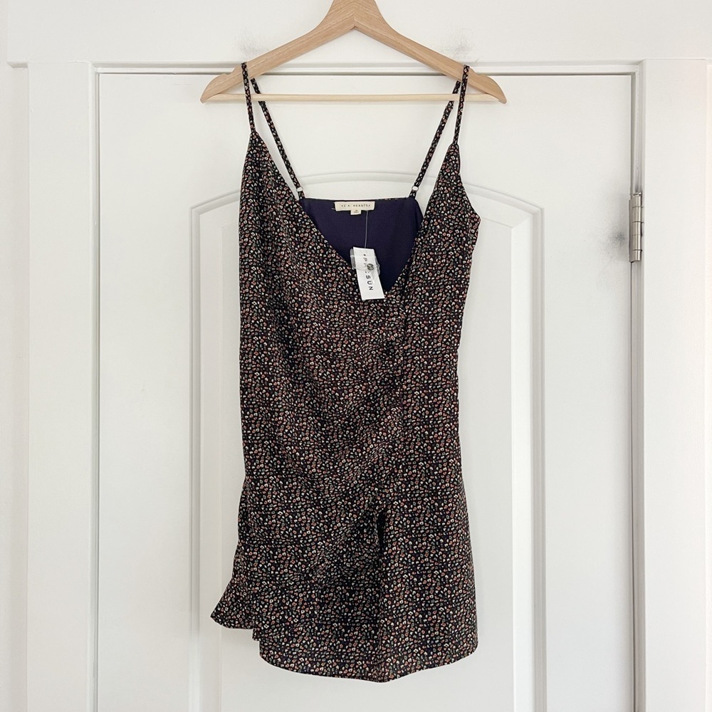 Pacsun LA Hearts Floral Mini Wrap Dress - M